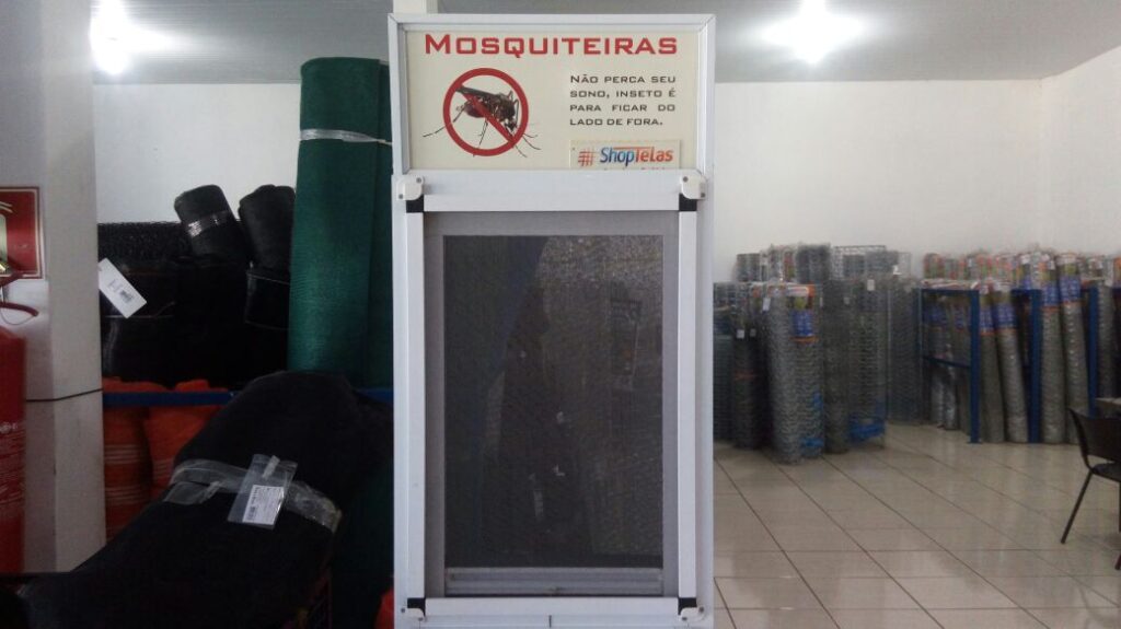 Tela Mosquiteira e Perfil de alumínio